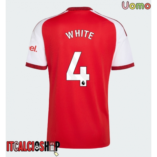 Arsenal Ben White #4 Prima Maglia 2026-27 Manica Corta